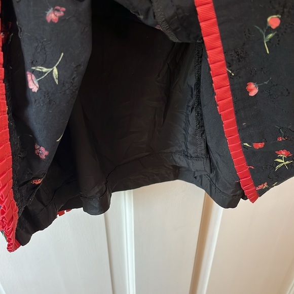 Vintage Harold's Embroidered Floral Sheath Midi Dress - Size 12 - Picture 6 of 12